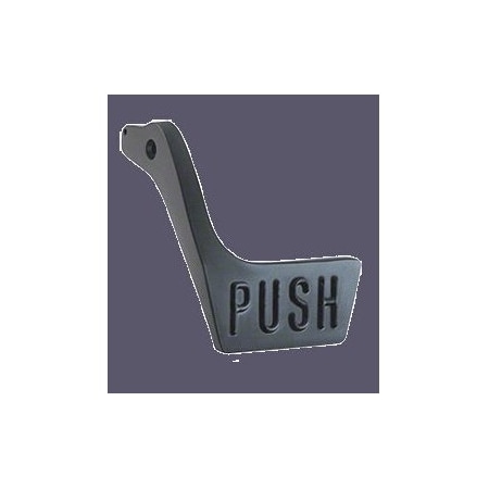 Jackson Push Paddle Package for the Model 1095P Left Hand Reverse Bevel Dark Bronze Finish 301246313